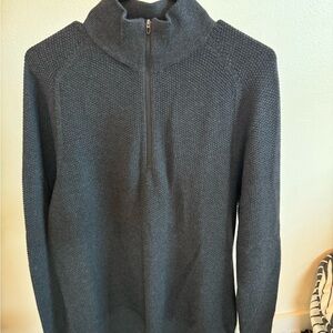 lululemon textured half knit sweater
